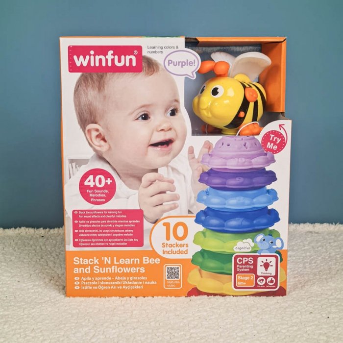 جورچین و حلقه هوش زنبور موزیکال winfun کد 000650