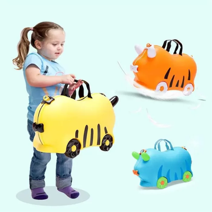چمدان چرخدار نارنجی اوپس OOPS کد 0102