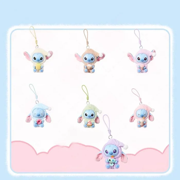 عروسک استیچ شانسی STICH مدلeat something before sleep کد MN202486