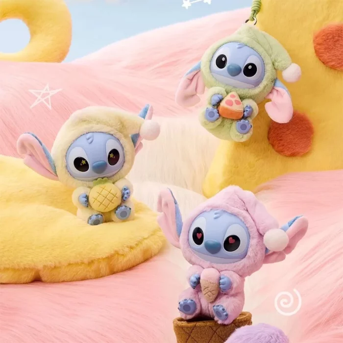 عروسک استیچ شانسی STICH مدلeat something before sleep کد MN202486