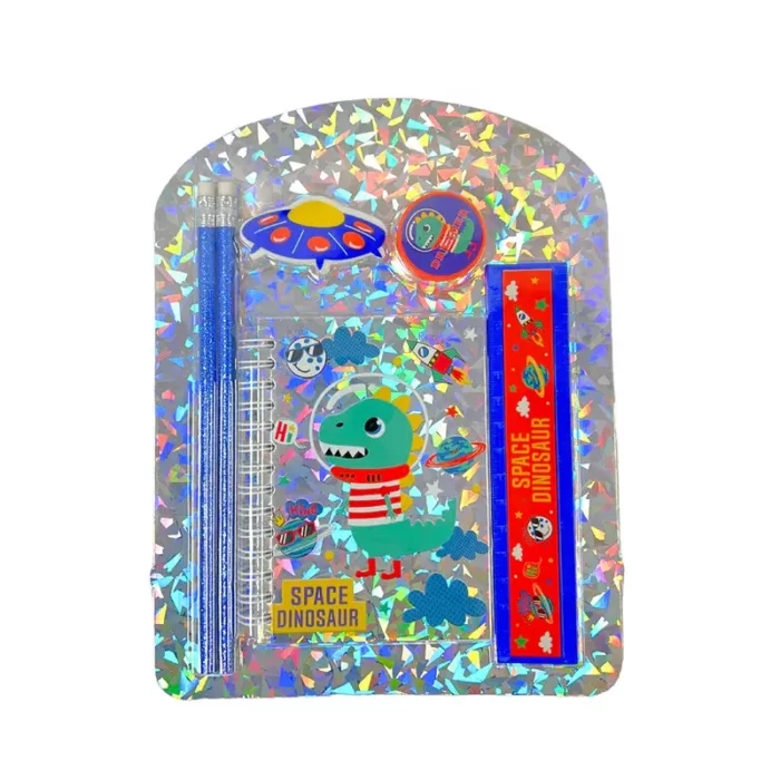 کوله پشتی مهدکودک وست VEST با لوازم طرح دایناسور کد P/U2090/A