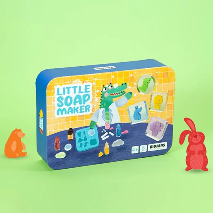 کیت صابون سازی کودک دایناسور KID FANS LITTLE SOAP MAKER کد KS2416