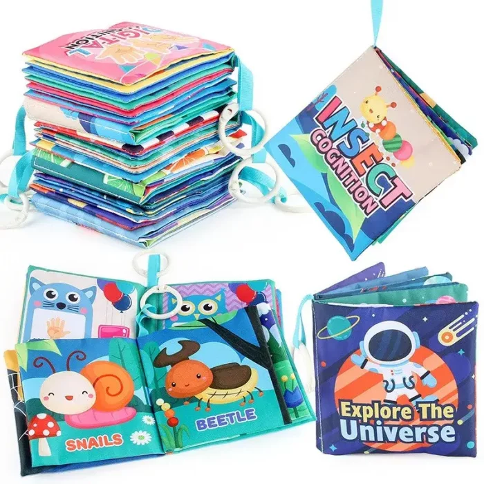 کتاب پارچه ای آموزشی مدل اعداد کد 665333