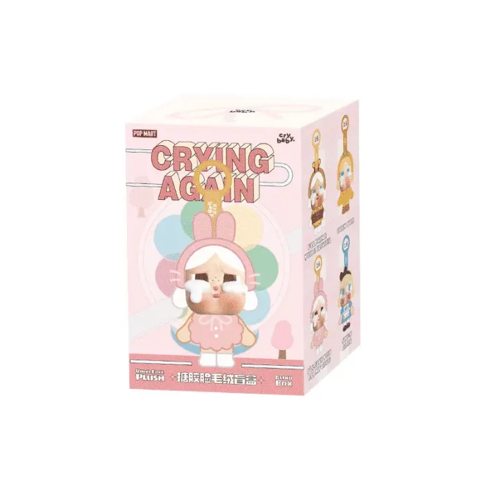 عروسک شانسی عروسک کرای بیبی پاپ مارت مدل crying again کد 028763