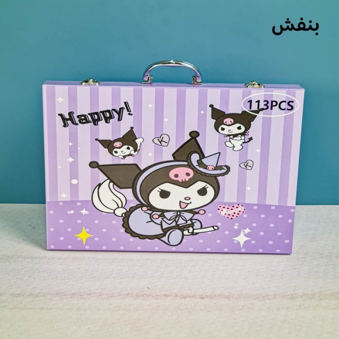 کیف ست نقاشی 113 تکه مدل کرومی کد 6942199
