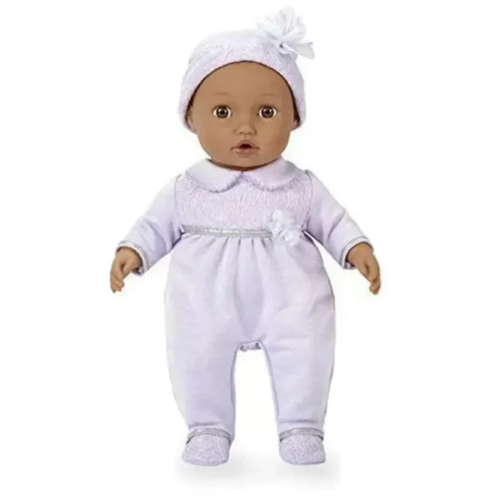عروسک دخترانه نوزادی لباس یاسی BABY SO SWEET کد  5F64255