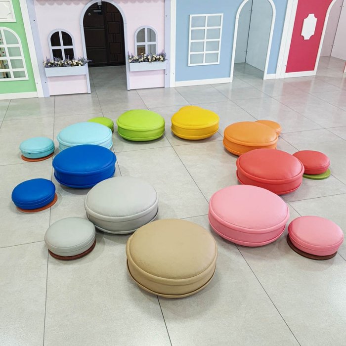 پاف چرم کودک 50*15 سانتیمتر کد 160000