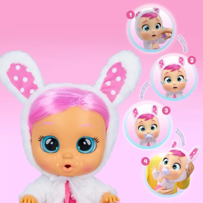 عروسک گریان آی ام سی مدل cry babies CONEY کد 81444