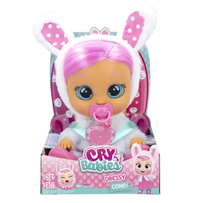 عروسک گریان آی ام سی مدل cry babies CONEY کد 81444