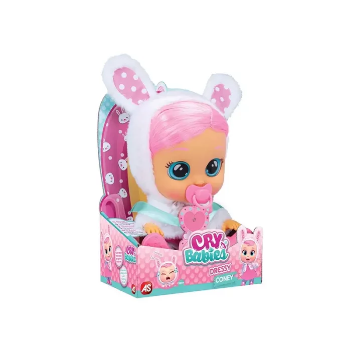 عروسک گریان آی ام سی مدل cry babies CONEY کد 81444