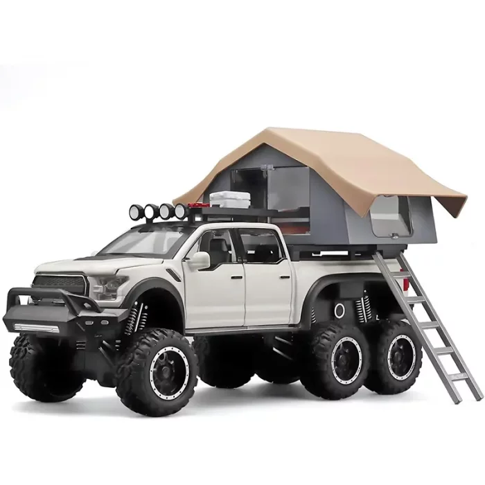 ماکت ماشین عقب کش مدل Ford raptop با کمپر کد CZ65A