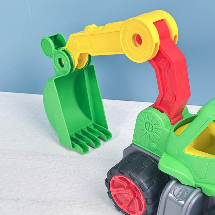 اسباب بازی کامیون بیل مکانیکی بزرگ سبز کد  P/k18/B