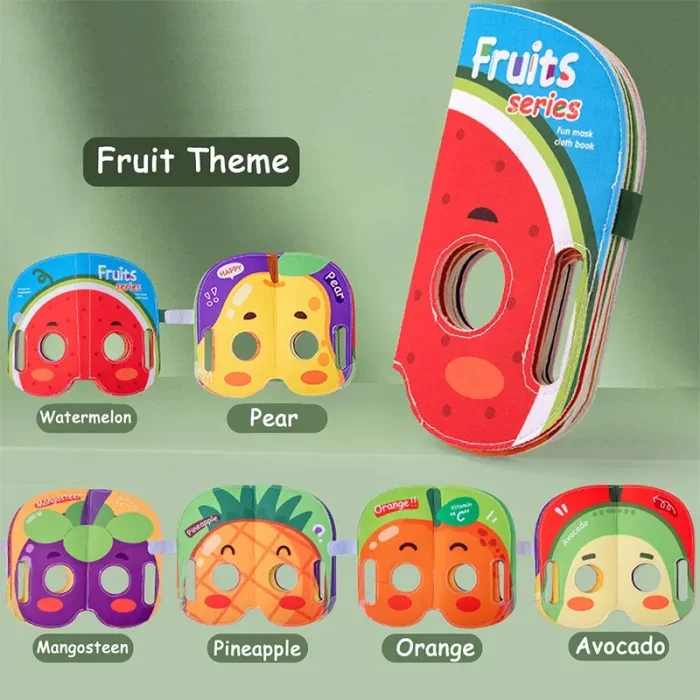 ماسک پارچه ای کتابی کد YL102272