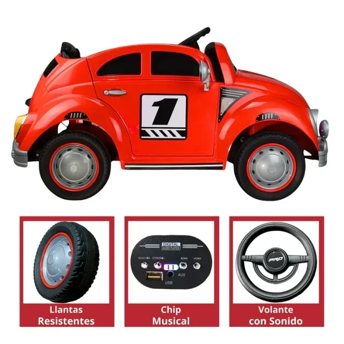ماشین شارژی فولکس واگن کد 7074518