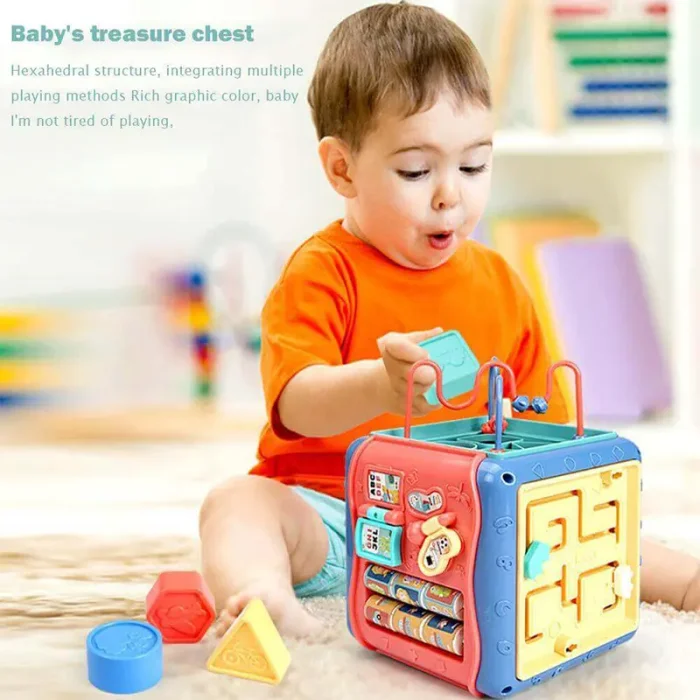 اسباب بازی مکعب هوش و فعالیت موزیکال کد 668176