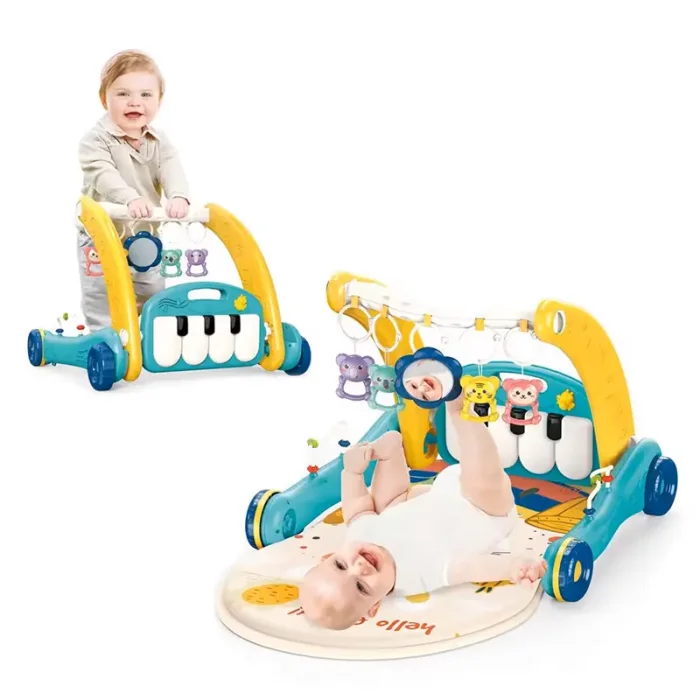 واکر و فرش بازی موزیکال کودک 2 در 1 کد ZY1655503