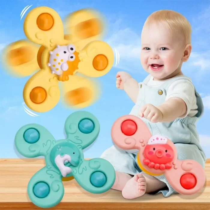 اسپینر چسبونکی 3 عددی مدل حیوانات دریایی کد 908887