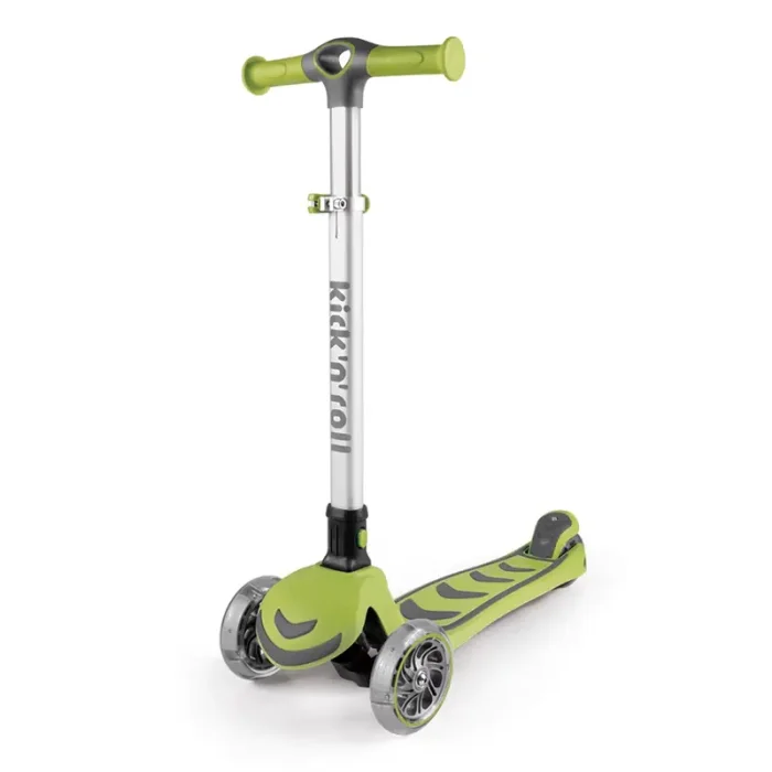 اسکوتر کودک تاشو کیک اند رول Kick and roll Scooter رنگ سبز کد P/S6/SA