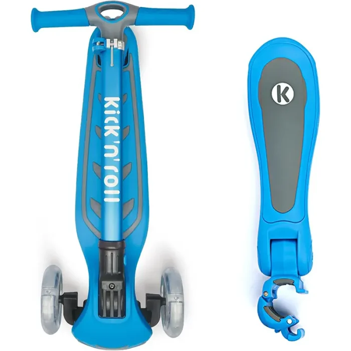 اسکوتر کودک تاشو کیک اند رول Kick and roll Scooter رنگ آبی کد P/S6 2in1/AB