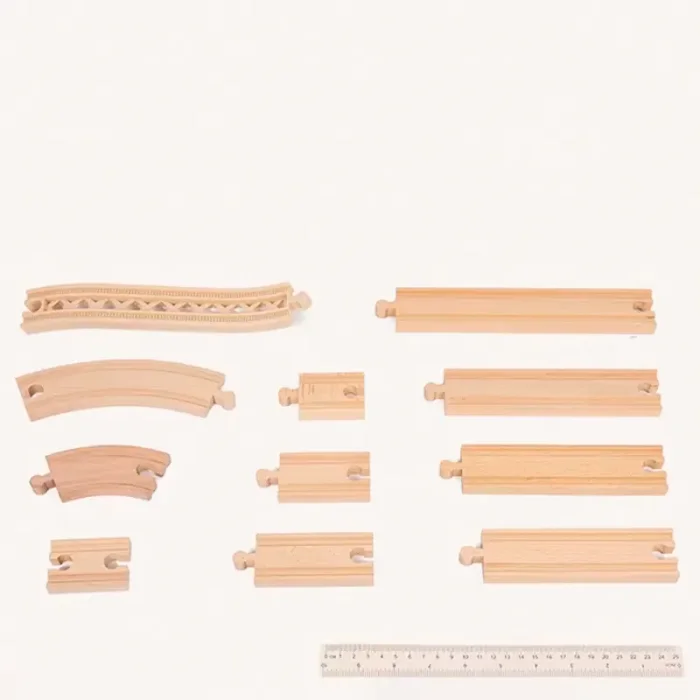 میز قطار بازی چوبی FlyingBoom Train Table Set کد FBTS001
