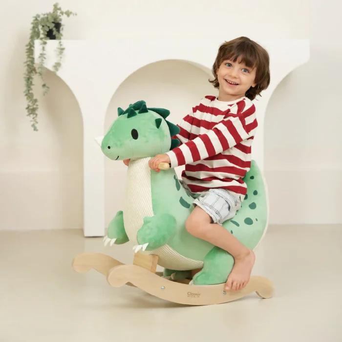 راکر اسب چوبی رنگ بنفش کد AF300218