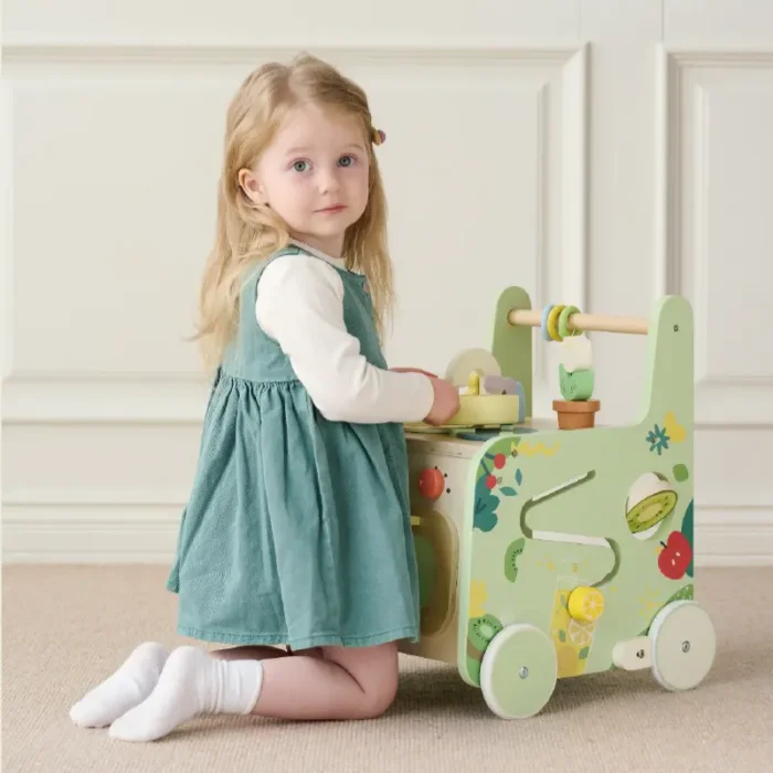 واکر چوبی 2 در 1 کلاسیک ورلد classic world rider walker کد 10509