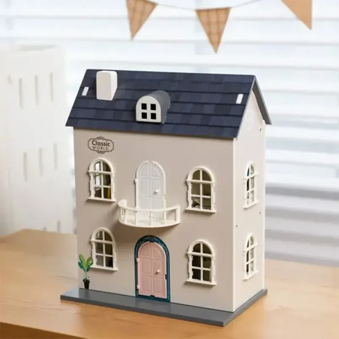 خانه عروسک چوبی وینتیج کلاسیک ورلد Classic World Vintage Dollhouse کد 50620
