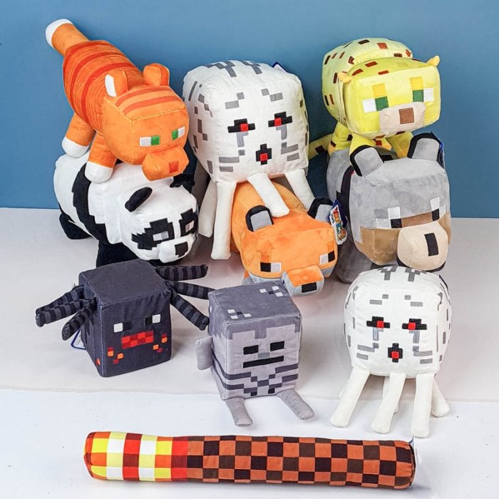 عروسک ماینکرافت گوست Minecraft ghost سایز کوچک کد AF100368