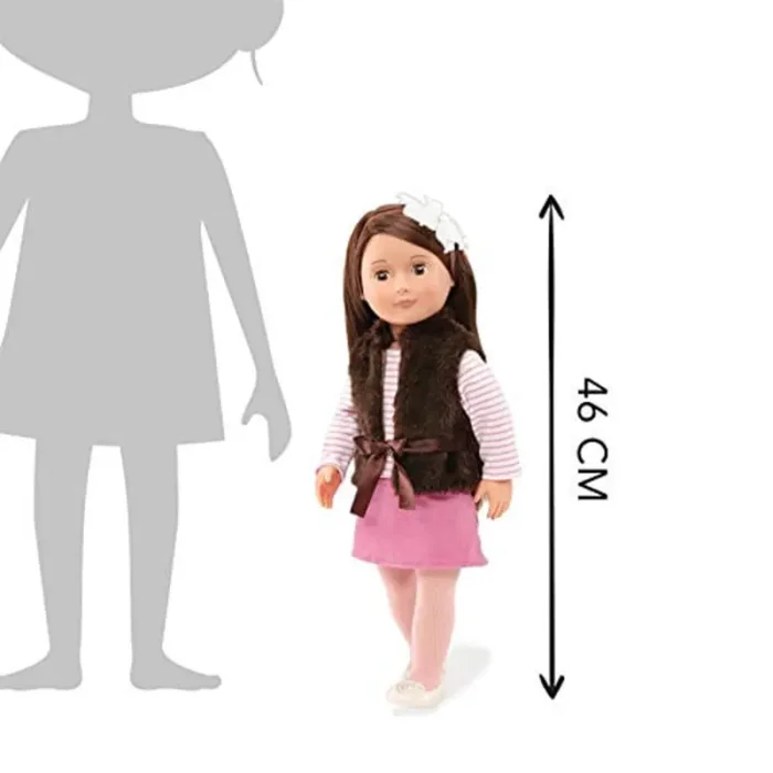 عروسک دخترانه عروسک 46 سانتیمتری Our Generation مدل Sienna کد 261600