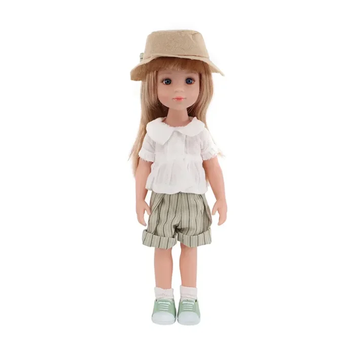 عروسک دخترانه LITTLE MILLY بلوز سفید کد 91095