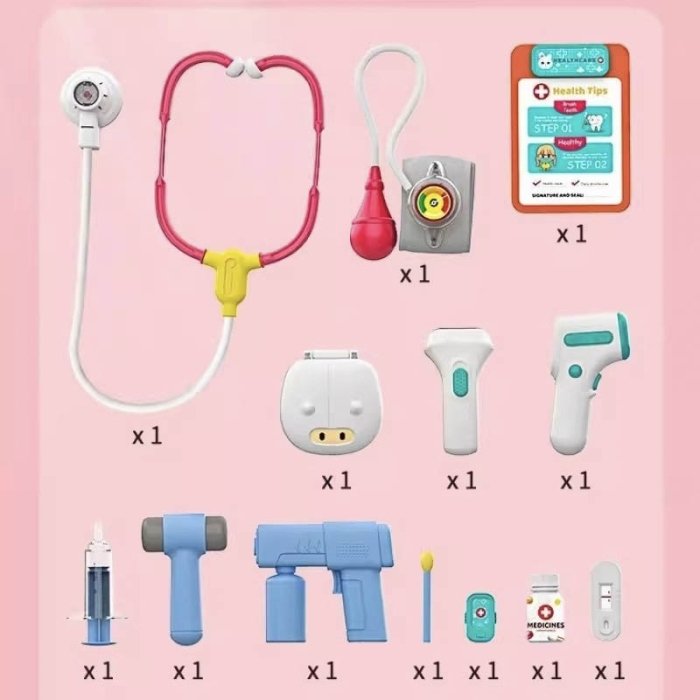 کیف پزشکی اسباب بازی رنگ صورتی کد TB2323100874