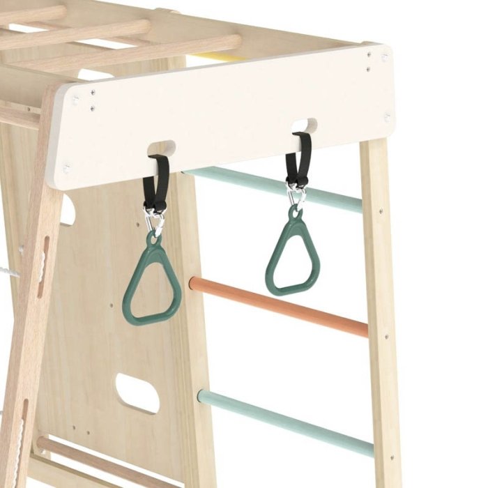 مجموعه بازی جیم فریم چوبی کلاسیک ورلد classic world Children Climbing Gym Set کد 60012