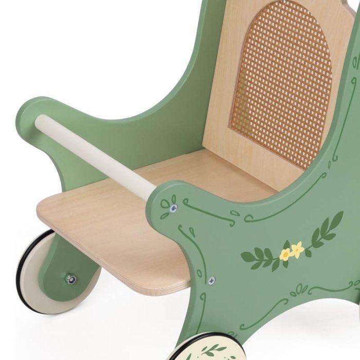 کالسکه عروسک چوبی کلاسیک ورلد Classic World Vintage Stroller کد 50632