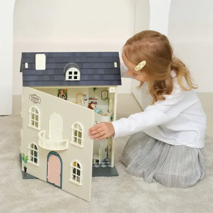 خانه عروسک چوبی وینتیج کلاسیک ورلد Classic World Vintage Dollhouse کد 50620
