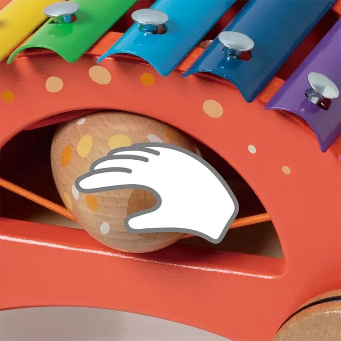 بلز چوبی کلاسیک ورلد مدل دایناسور Classic World Dinosaur Xylophone کد 40585