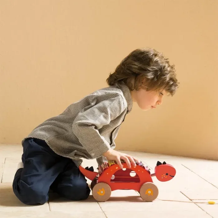 بلز چوبی کلاسیک ورلد مدل دایناسور Classic World Dinosaur Xylophone کد 40585