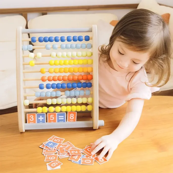 چرتکه آموزشی چوبی کلاسیک ورلد Classic World Abacus کد 54181