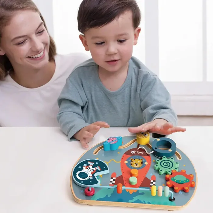 بیزی برد سفینه فضایی کلاسیک ورلد Rocket Busy Board Classic World کد 20170