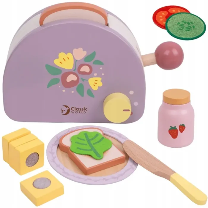 توستر چوبی کلاسیک ورلد classic world Grace Toaster کد 50640