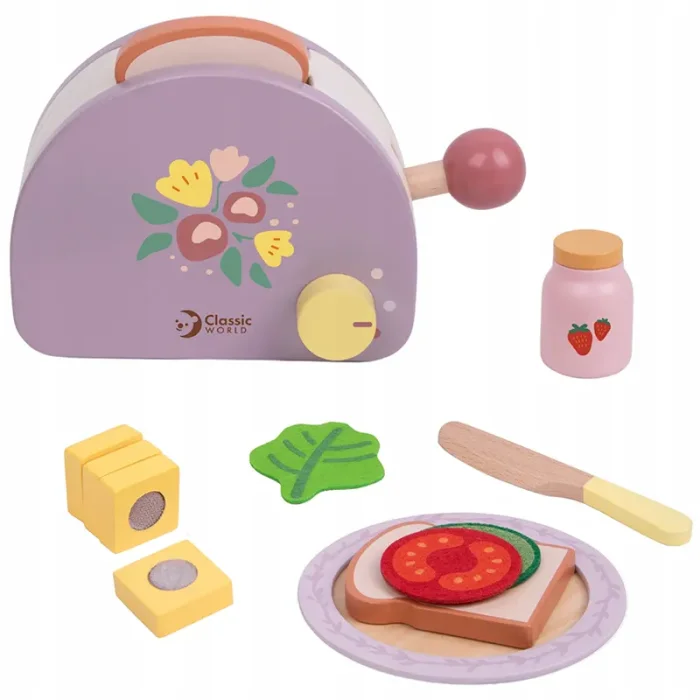 توستر چوبی کلاسیک ورلد classic world Grace Toaster کد 50640