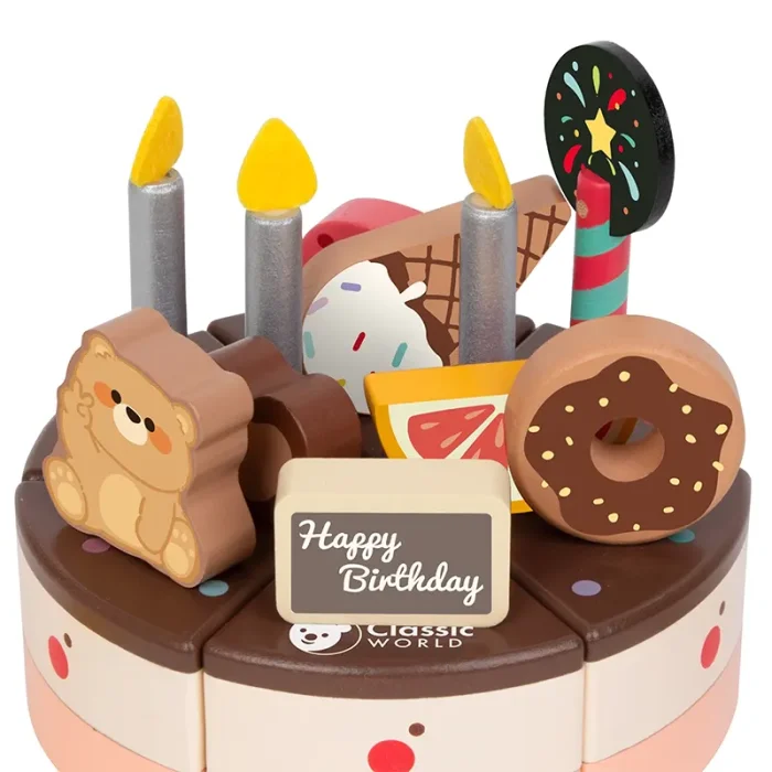 کیک تولد چوبی کلاسیک ورلد classic world Chocolate Cake کد 50635