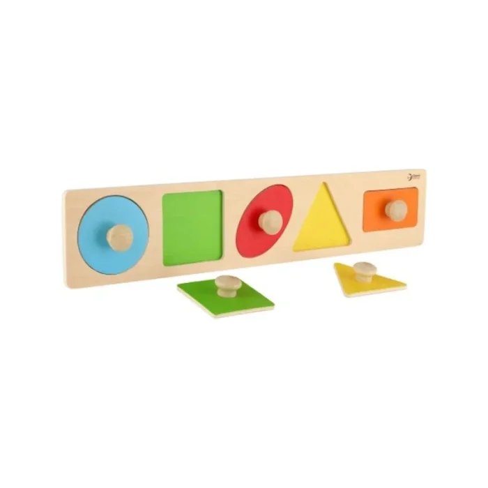 پازل جاگذاری اشکال هندسی کلاسیک ورلد Classic World Geometry Puzzle کد 3644