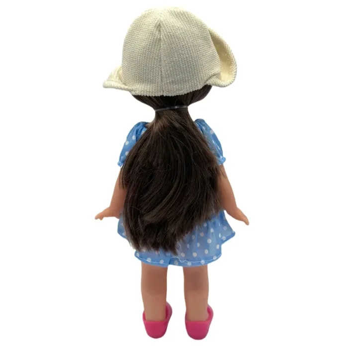 عروسک دخترانه sweet girl پیراهن آبی کد WZB99015