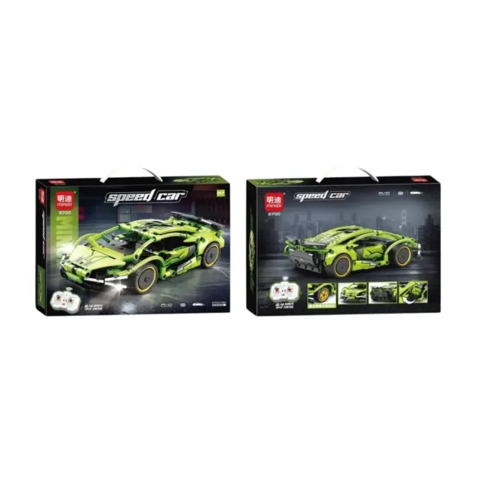 لگو ماشین مسابقه کنترلی  304  تکه مدل SPEED CAR کد 8700