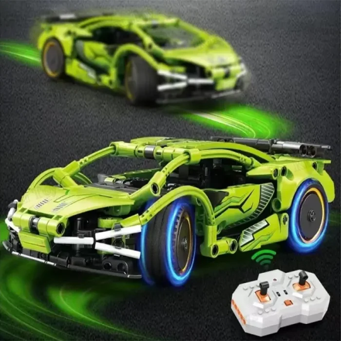 لگو ماشین مسابقه کنترلی  304  تکه مدل SPEED CAR کد 8700