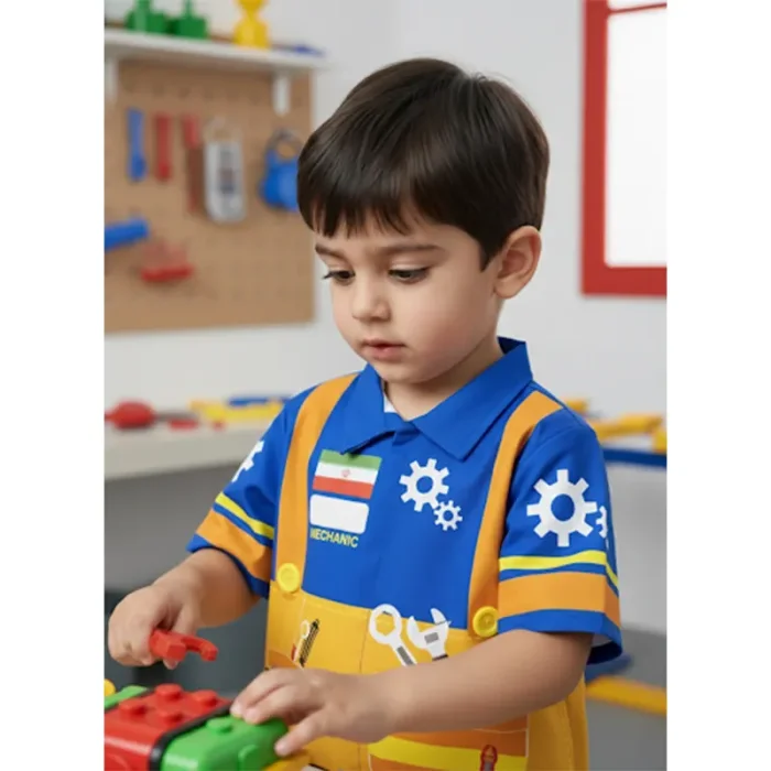 لباس مشاغل کودک مکانیک کد P/678091/G