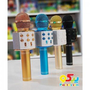 میکروفون اسپیکر دار رزگلد مدل 858