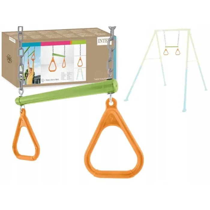 تاب کودک الاکلنگی اینتکس پایه فلزی Intex Swing کد 44120