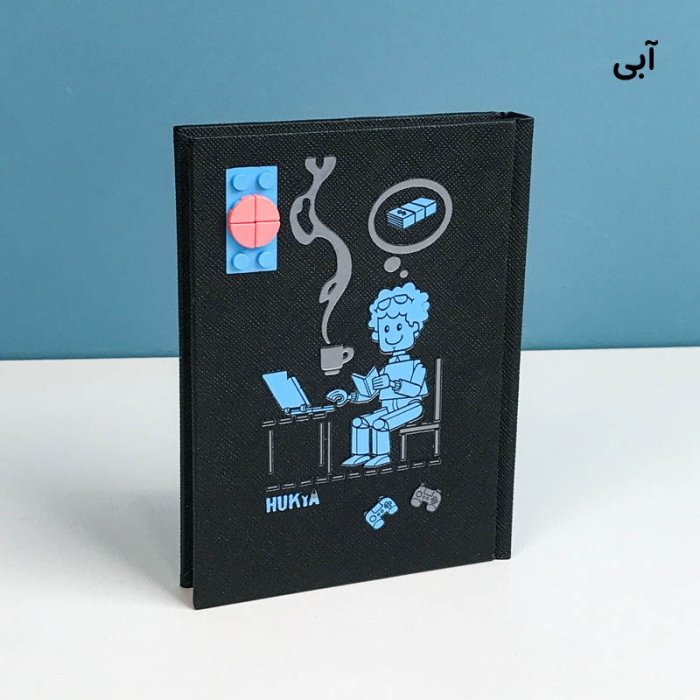 دفترچه یادداشت فانتزی 100 برگ طرح لگویی کد 878644