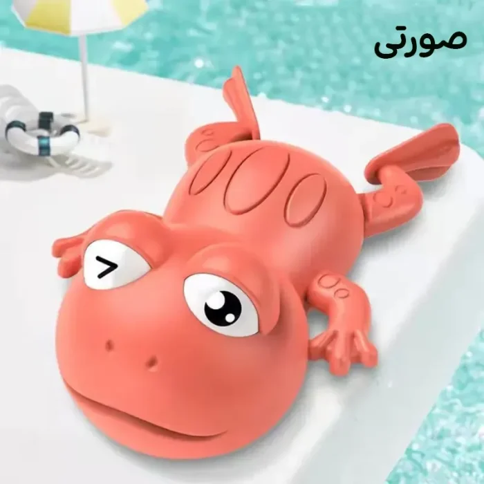 اسباب بازی حمام کوکی مدل قورباغه شناگر کد 7228937